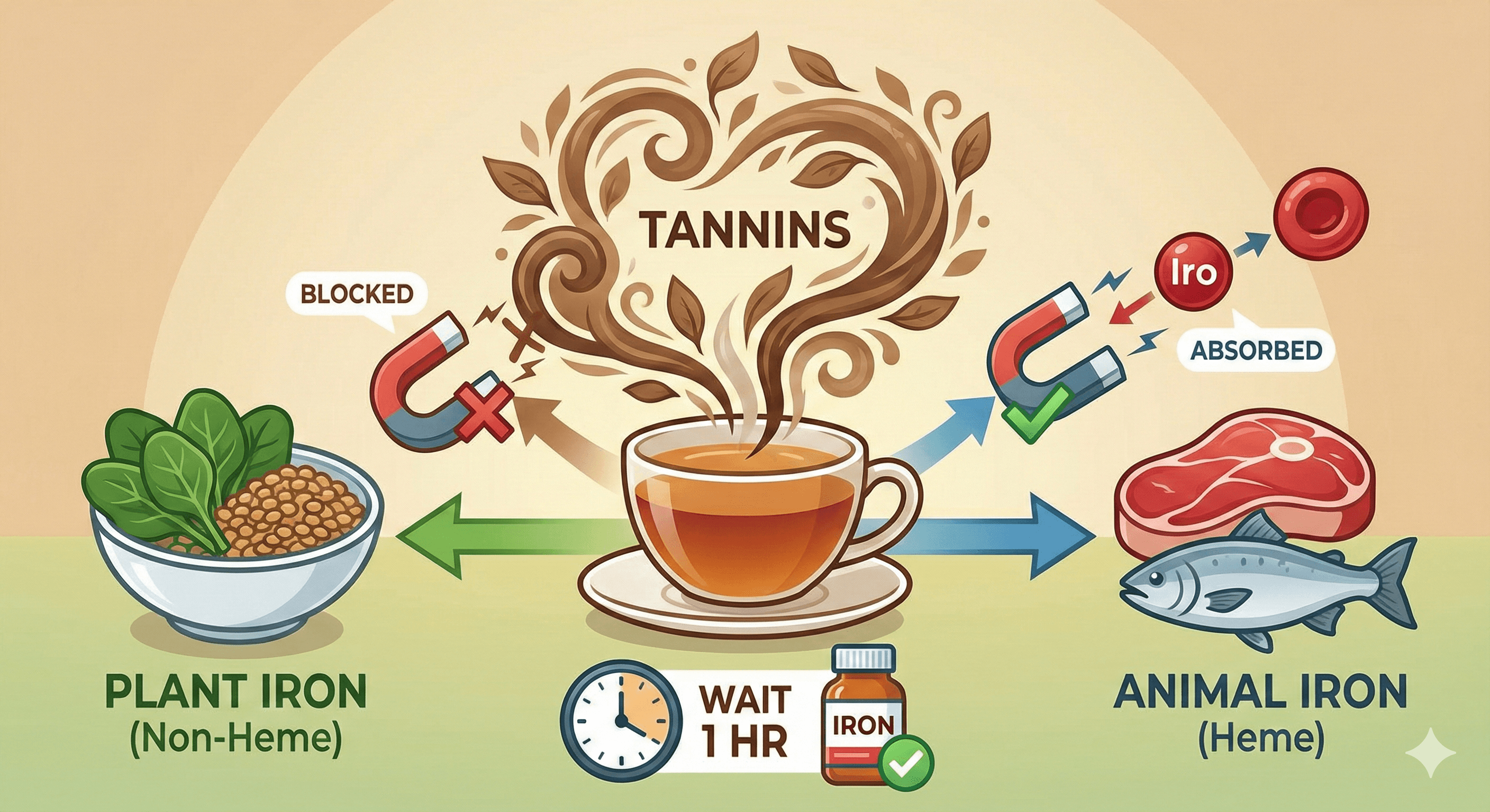 Why Your Tea Might Be Lowering Your Iron — and When It Doesn’t