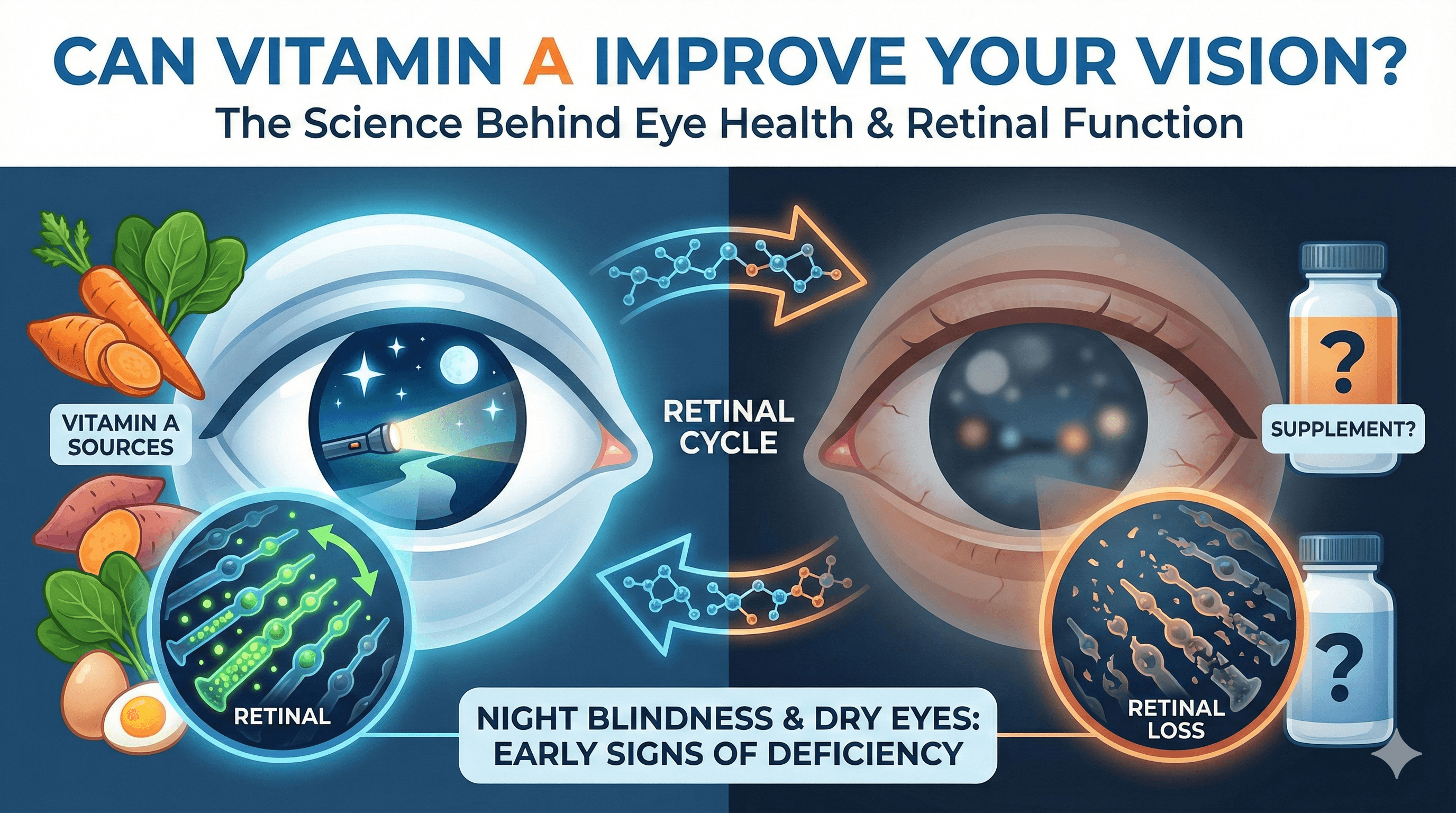 Can Vitamin A Improve Your Vision? The Science Behind Eye Health and Retinal Function